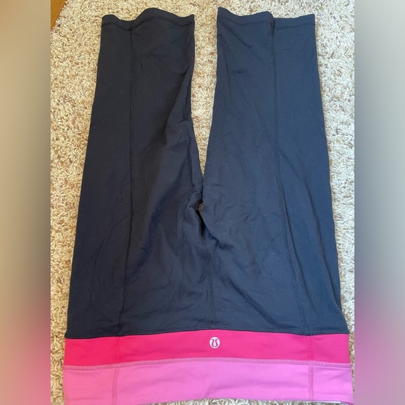 Lululemon Flare Groove Legging Yoga Pants cropped size 6 - Picture 5 of 6